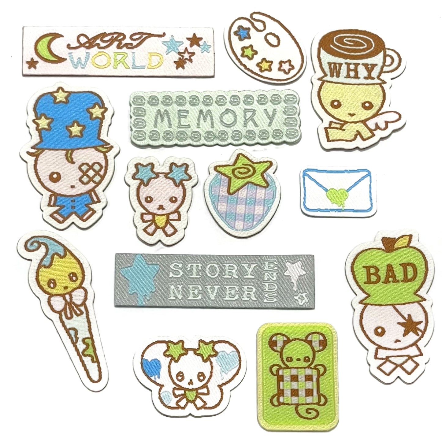 【Xue Tsung-Hsien】Woven label patch / ラベルパッチ