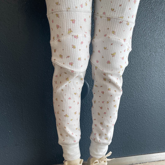 [fa.er.ie] eyelet padded hug leggings / flower / アイレットレギンス