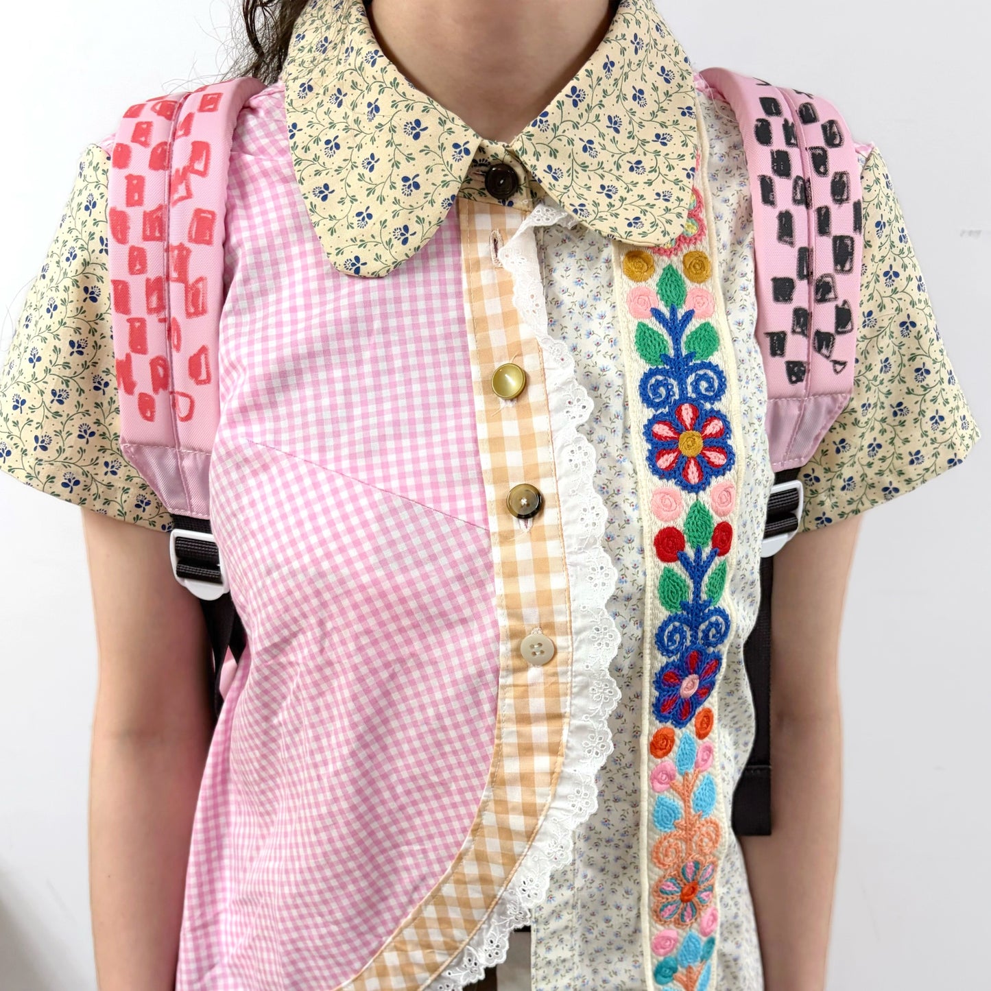 drawing backpack / Pink / ドローイングバックパック