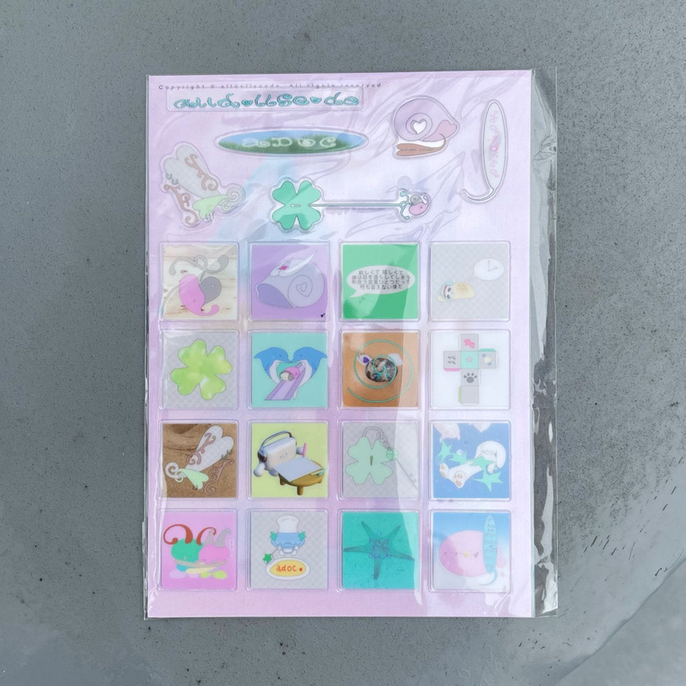 【alldollscode】sticker2 / ステッカー