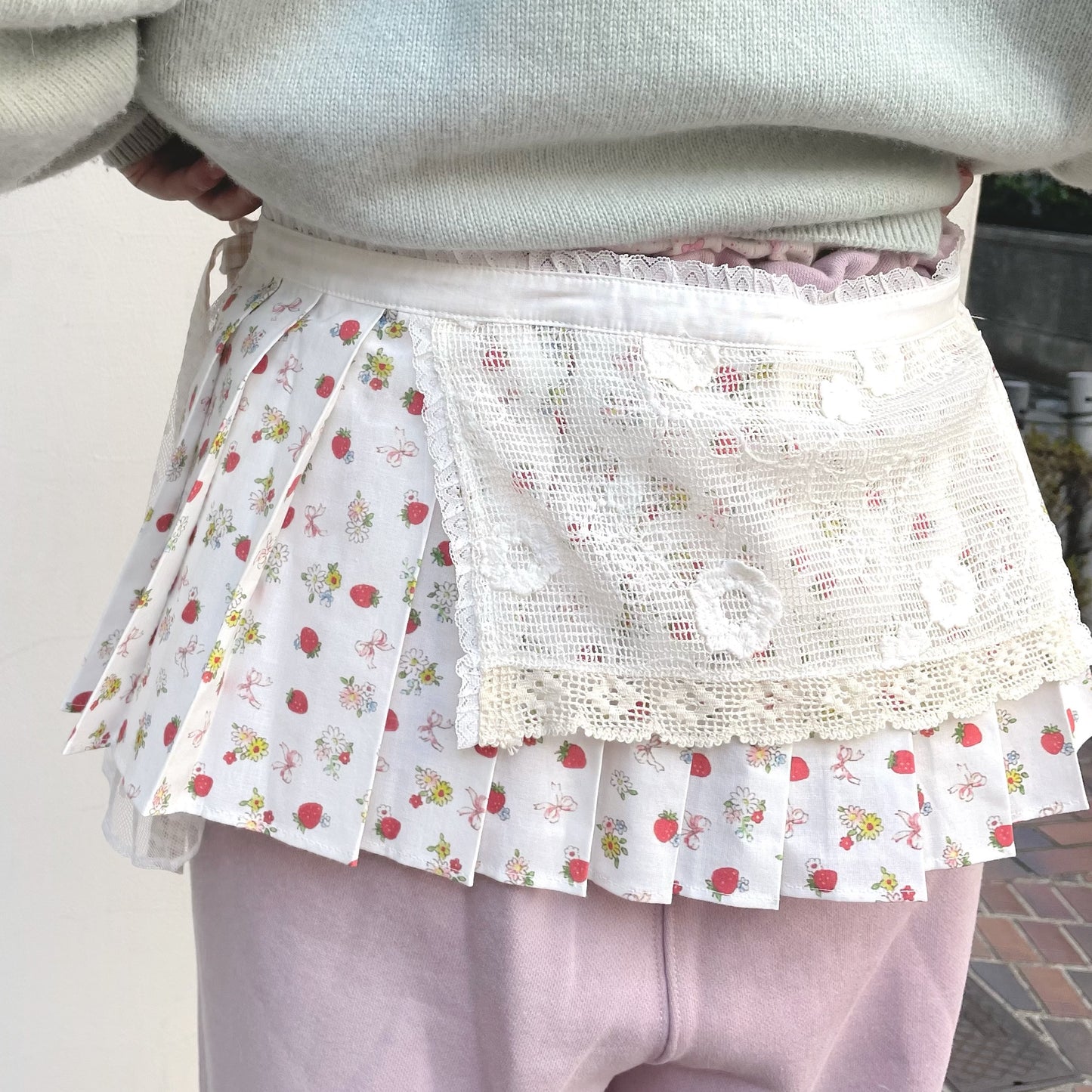 Nanette Apron / Strawberry / エプロンスカート | シープ / SHEEP