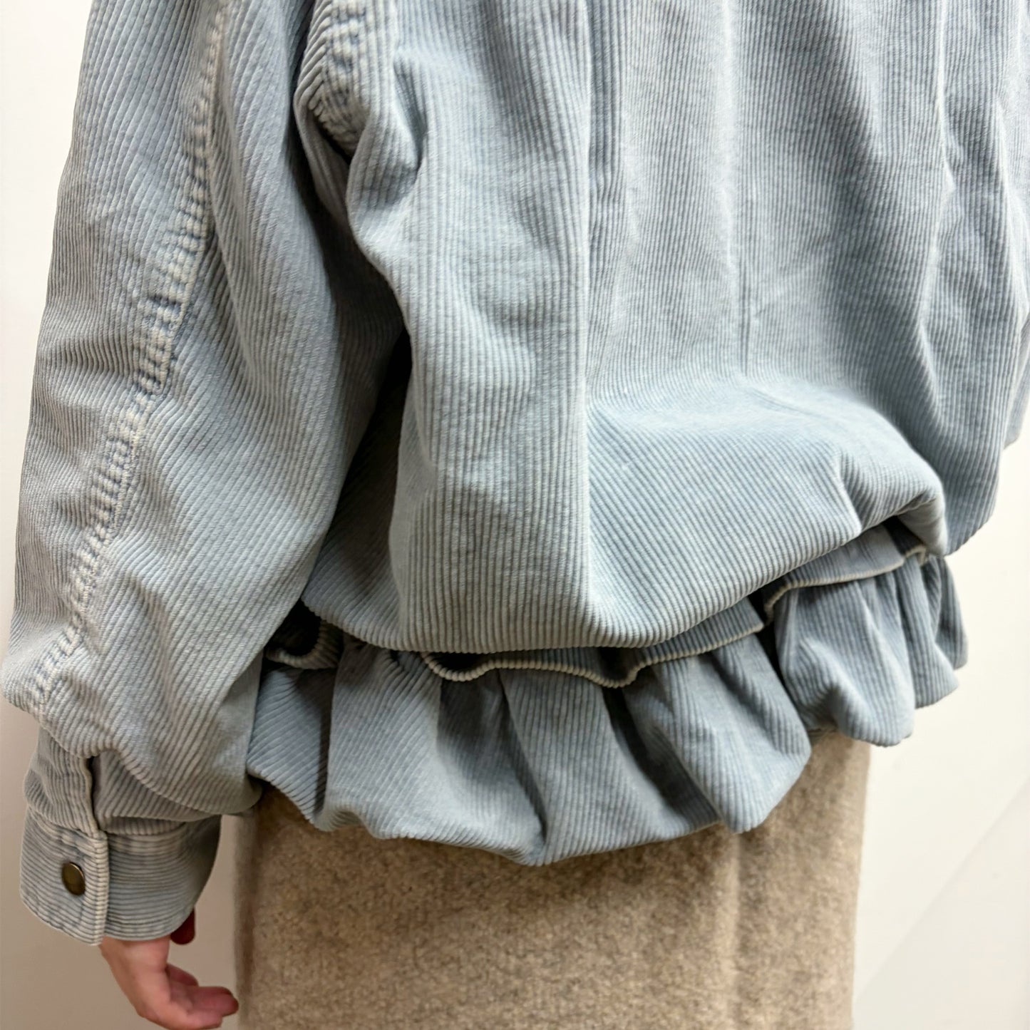 corduroy jacket / light blue / コーデュロイジャケット
