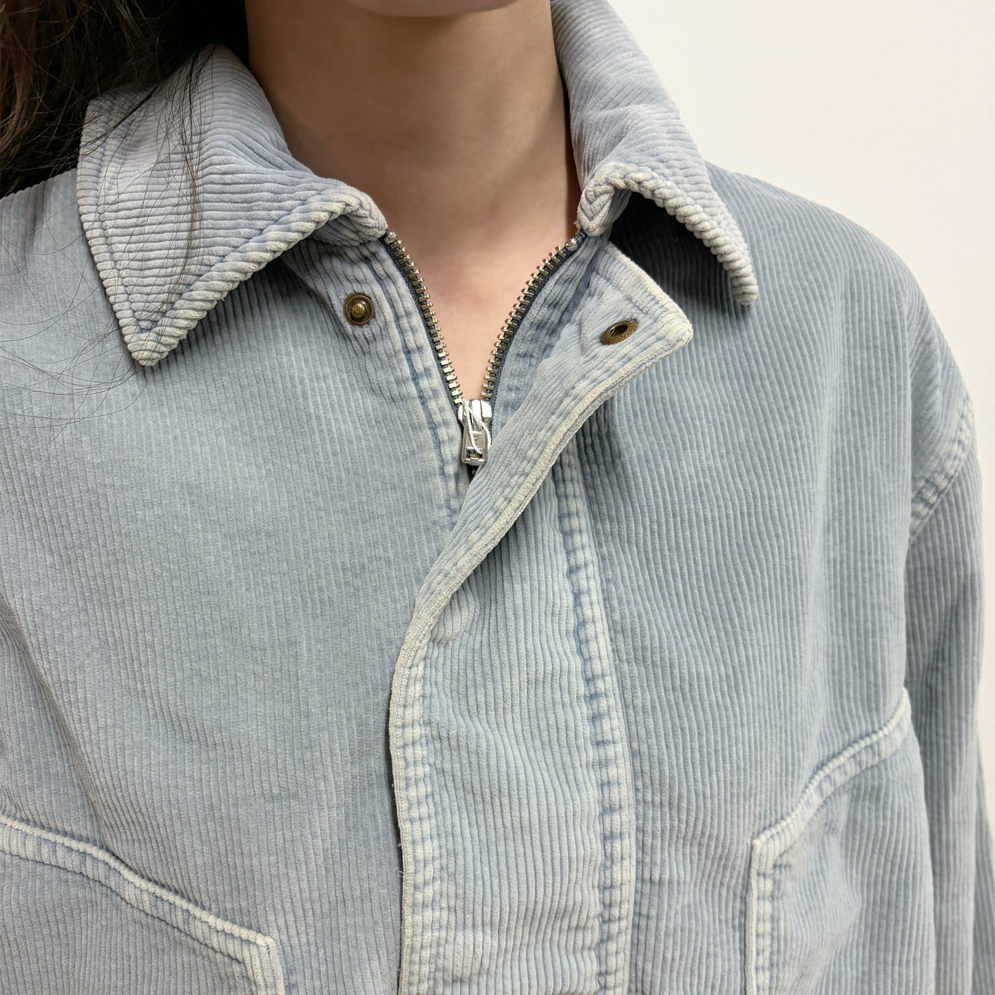 corduroy jacket / light blue / コーデュロイジャケット