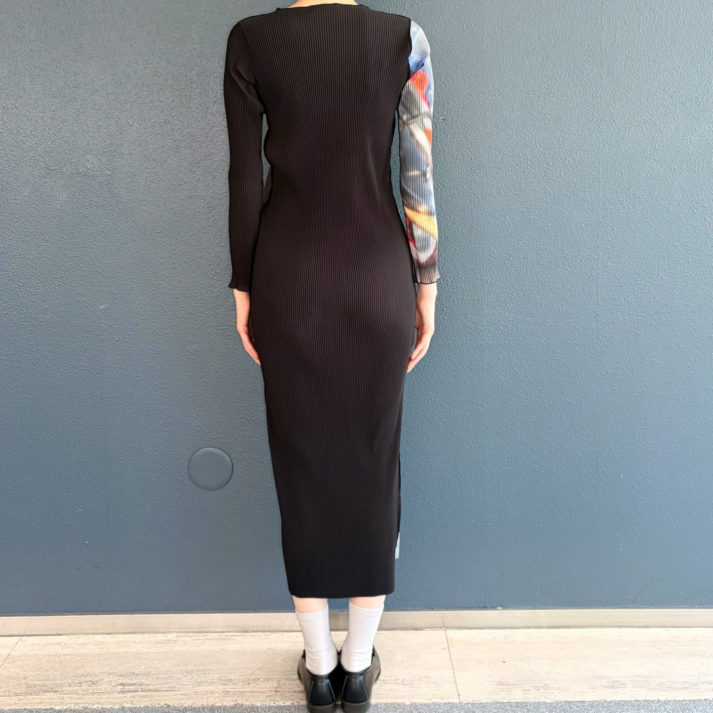 FOOD GRAPHIC DRESS GAL / GARAGE / グラフィックプリーツドレス