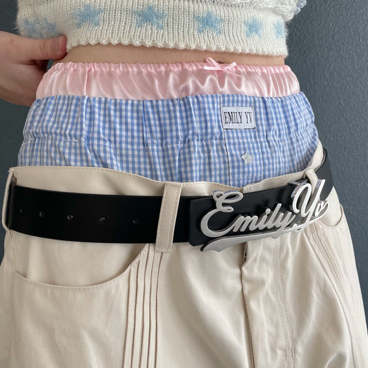 Brief boxers tucked pants / Ivory / ボクサータックパンツ