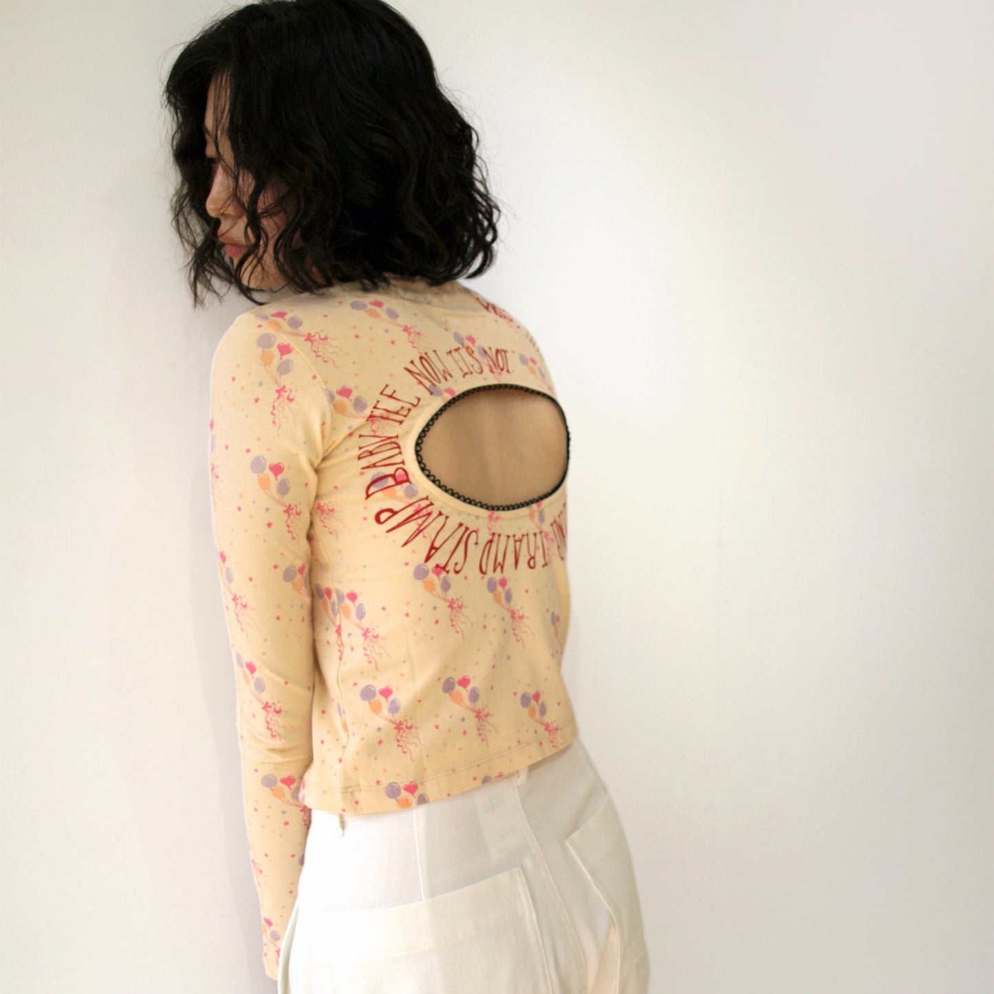 Logo Removal Long Sleeve / Party / ロゴリムーブロングスリーブTシャツ