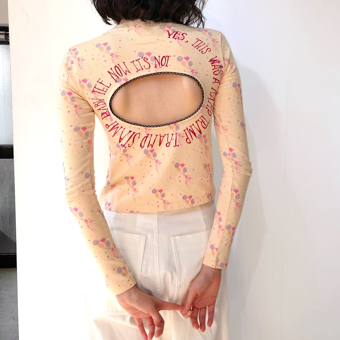 Logo Removal Long Sleeve / Party / ロゴリムーブロングスリーブTシャツ