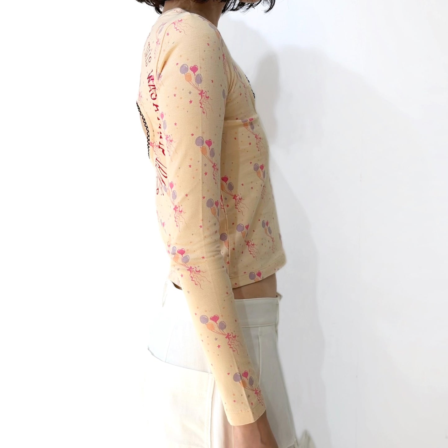Logo Removal Long Sleeve / Party / ロゴリムーブロングスリーブTシャツ