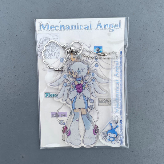 【oliwa】Mechanical Angel Keyring / キーリング