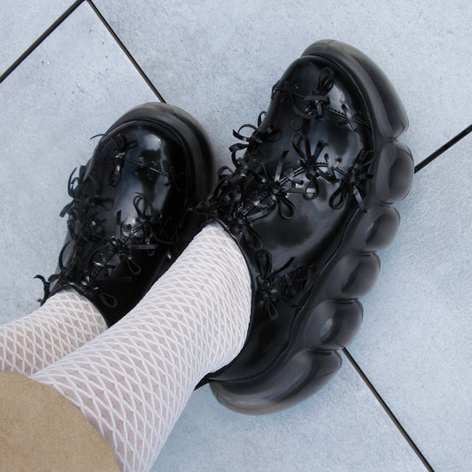 JEWELRY BUBBLE TINY RIBBON SABO / BLACK / MIKIOSAKABEサボ