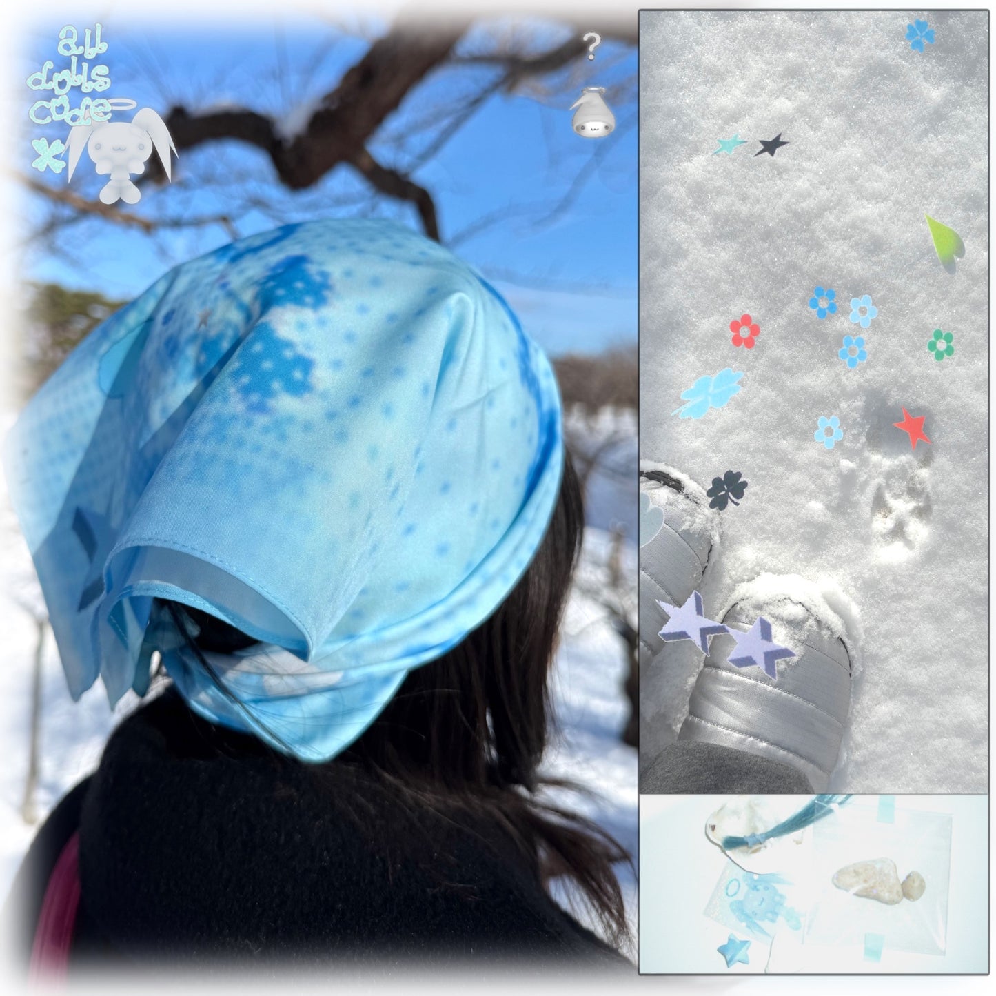 【alldollscode】bandana / バンダナ
