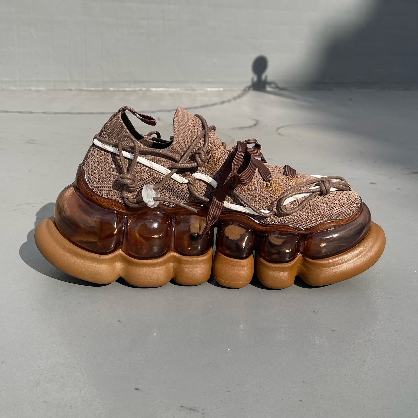 JEWELRY ARK CONFUSING Ⅱ / BROWN / MIKIOSAKABEスニーカー