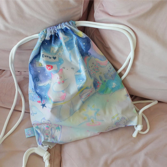Collaboration Limited Edition Drawstring Bag / plasticpeco / ナップサック