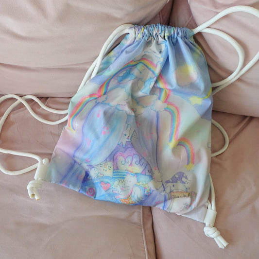 Collaboration Limited Edition Drawstring Bag / plasticpeco / ナップサック