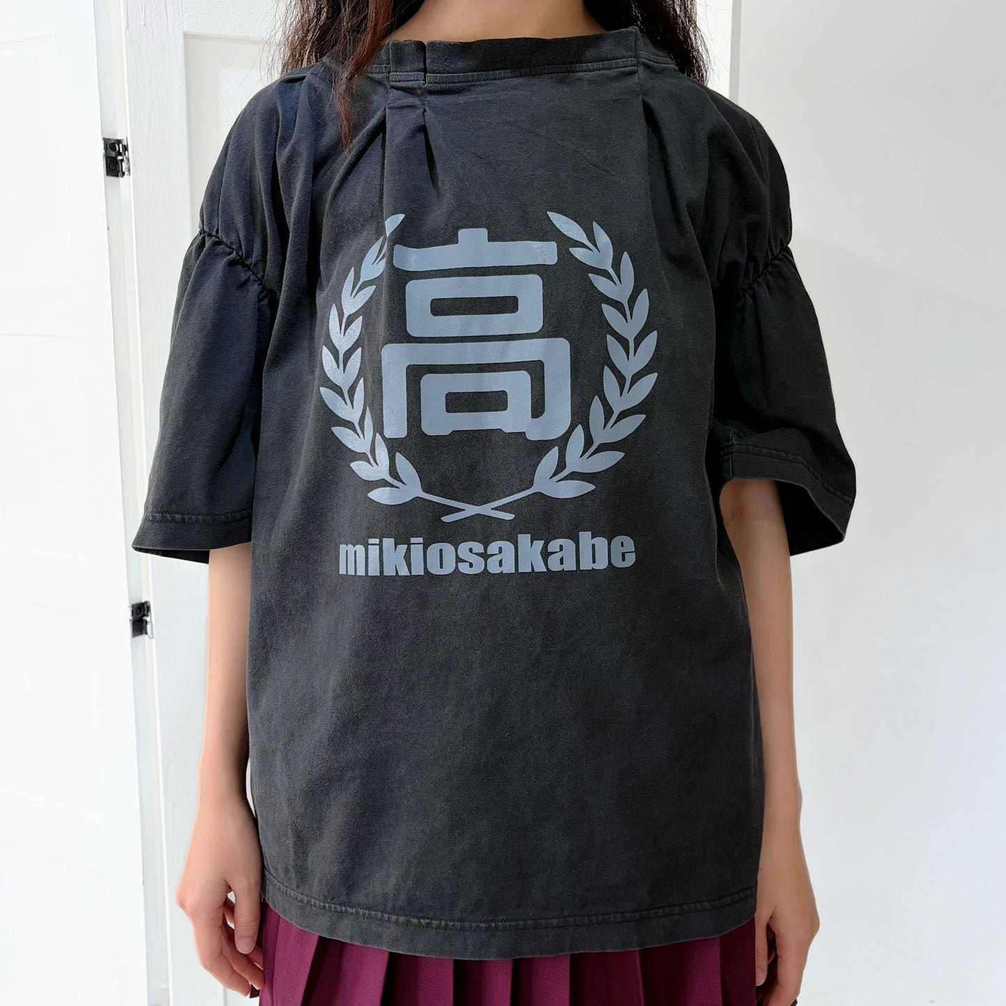 HIGH SCHOOL T-SHIRT / BLACK / グラフィックプリントTシャツ