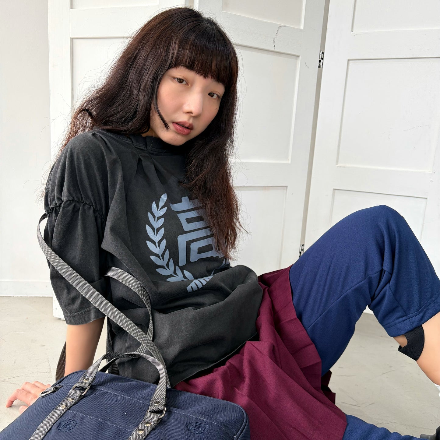 HIGH SCHOOL T-SHIRT / BLACK / グラフィックプリントTシャツ
