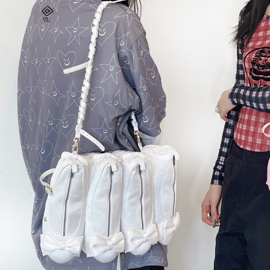 TEA PARTY BAG / WHITE / ティーパーティーバッグ
