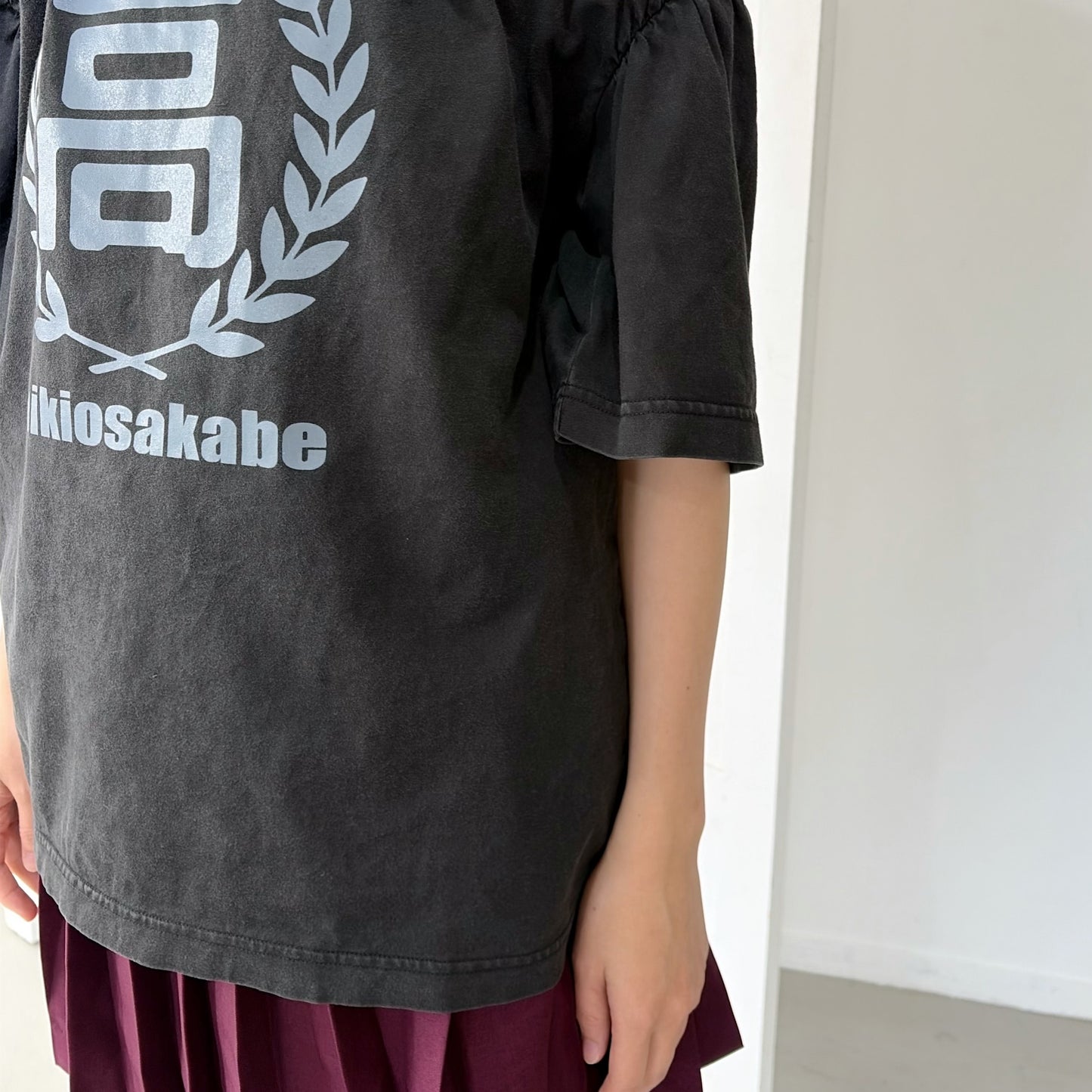 HIGH SCHOOL T-SHIRT / BLACK / グラフィックプリントTシャツ