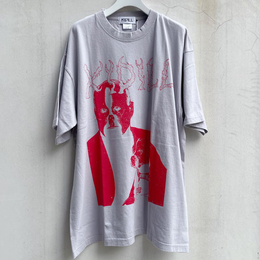 PLACE POSITION T SHIRT / VINTAGE PURPLE / グラフィックTシャツ
