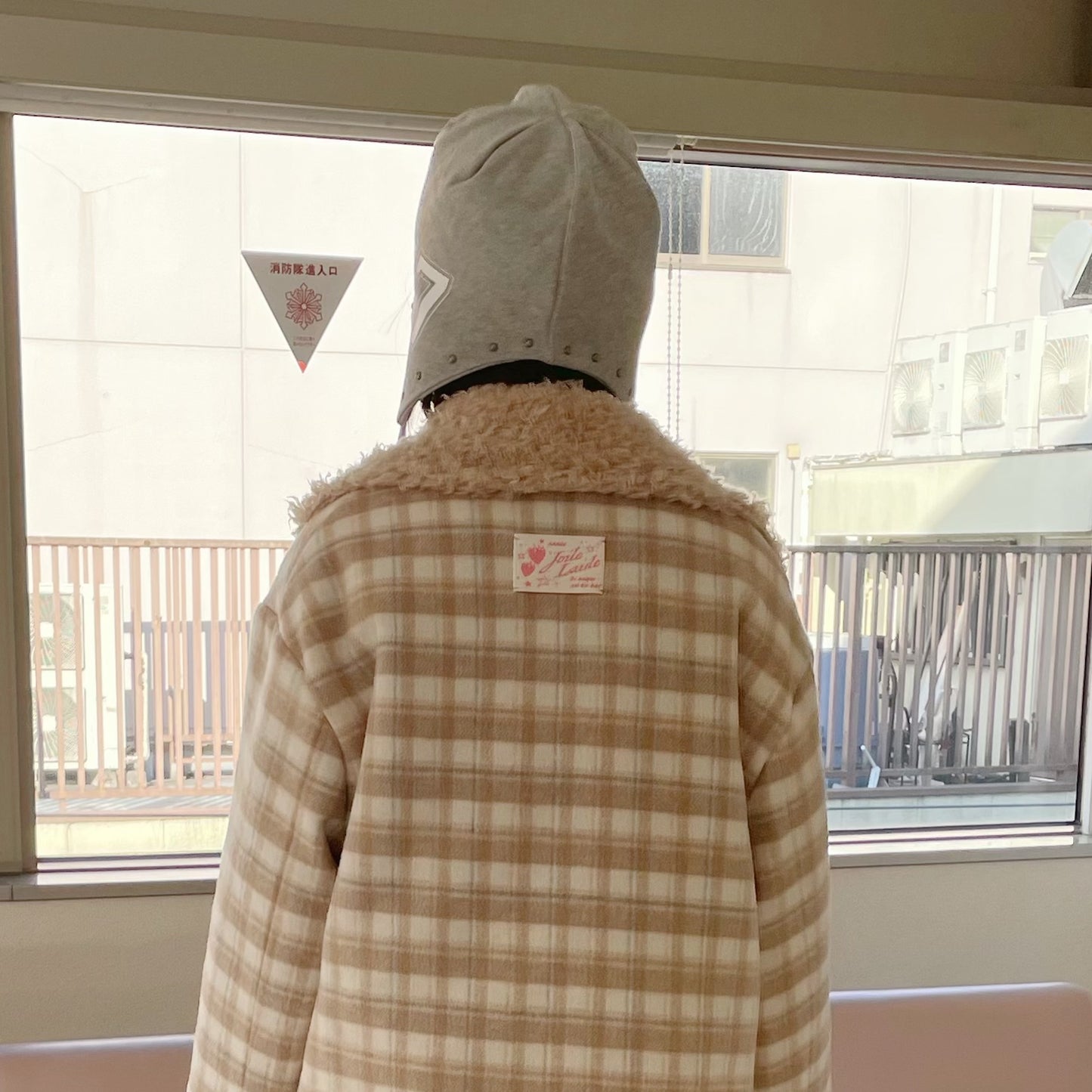 [fa.er.ie] rivet jersey earflap beanie / melange grey / イヤーフラップビーニー