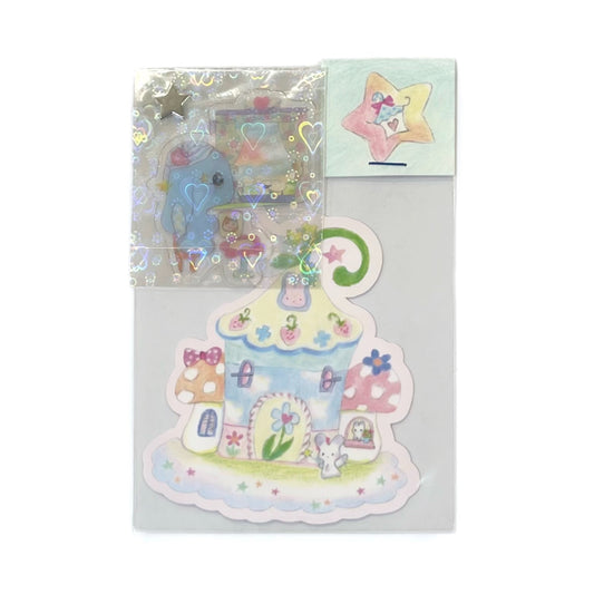 【peco】Layered Card Set - A Sweet House for You / カードセット
