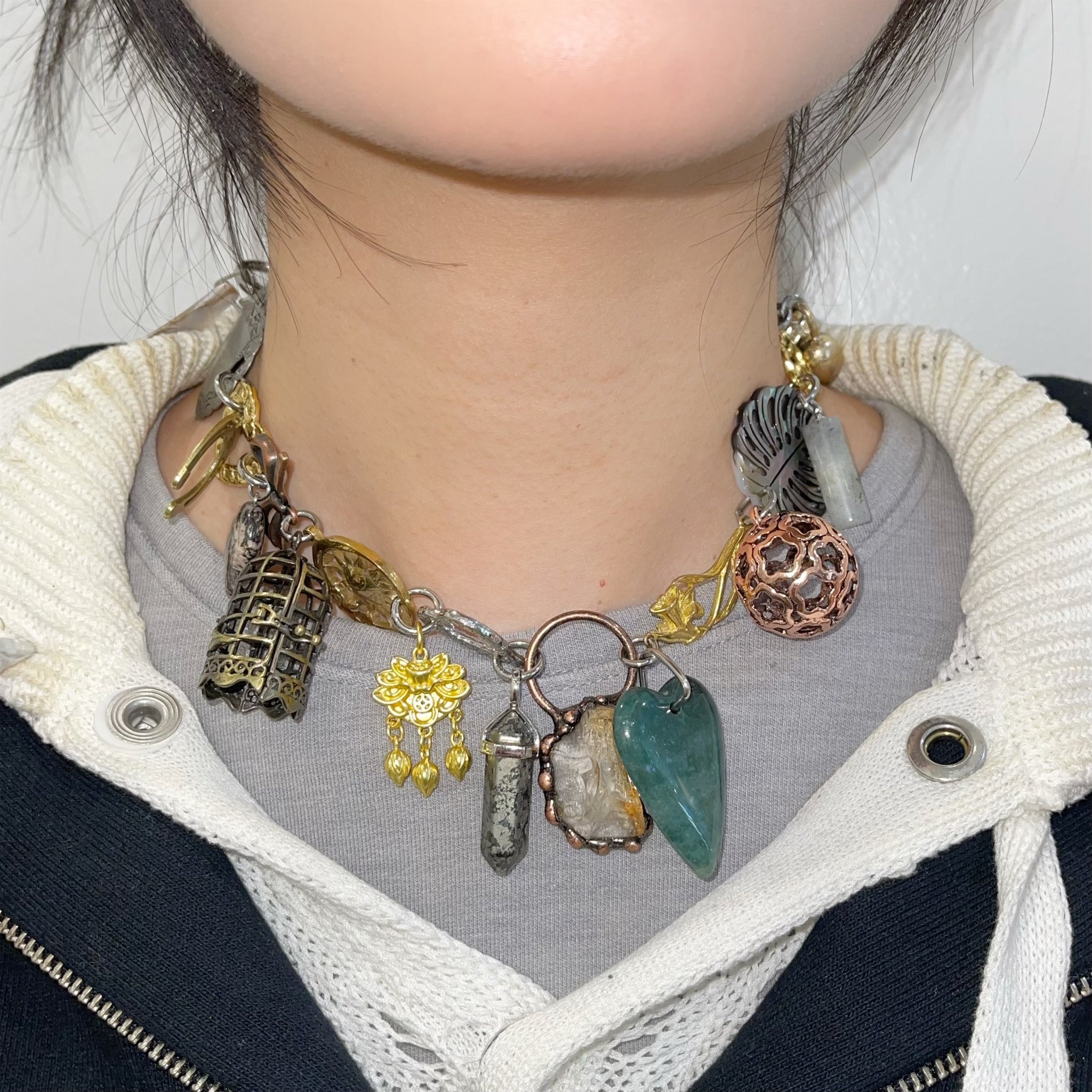 Relic Charm Necklace / ステンレスネックレス | シープ / SHEEP | marlandbackus
