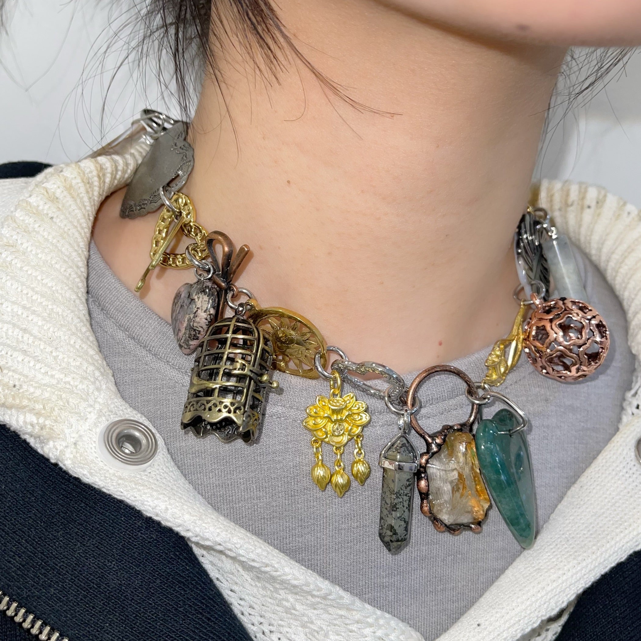 Relic Charm Necklace / ステンレスネックレス | シープ / SHEEP | marlandbackus