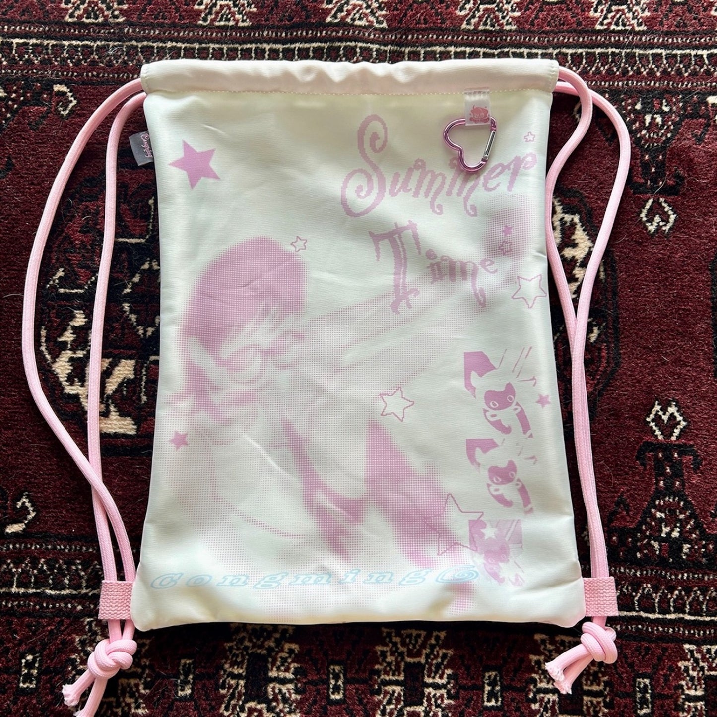 【congming】Drawstring backpack / ナップサック
