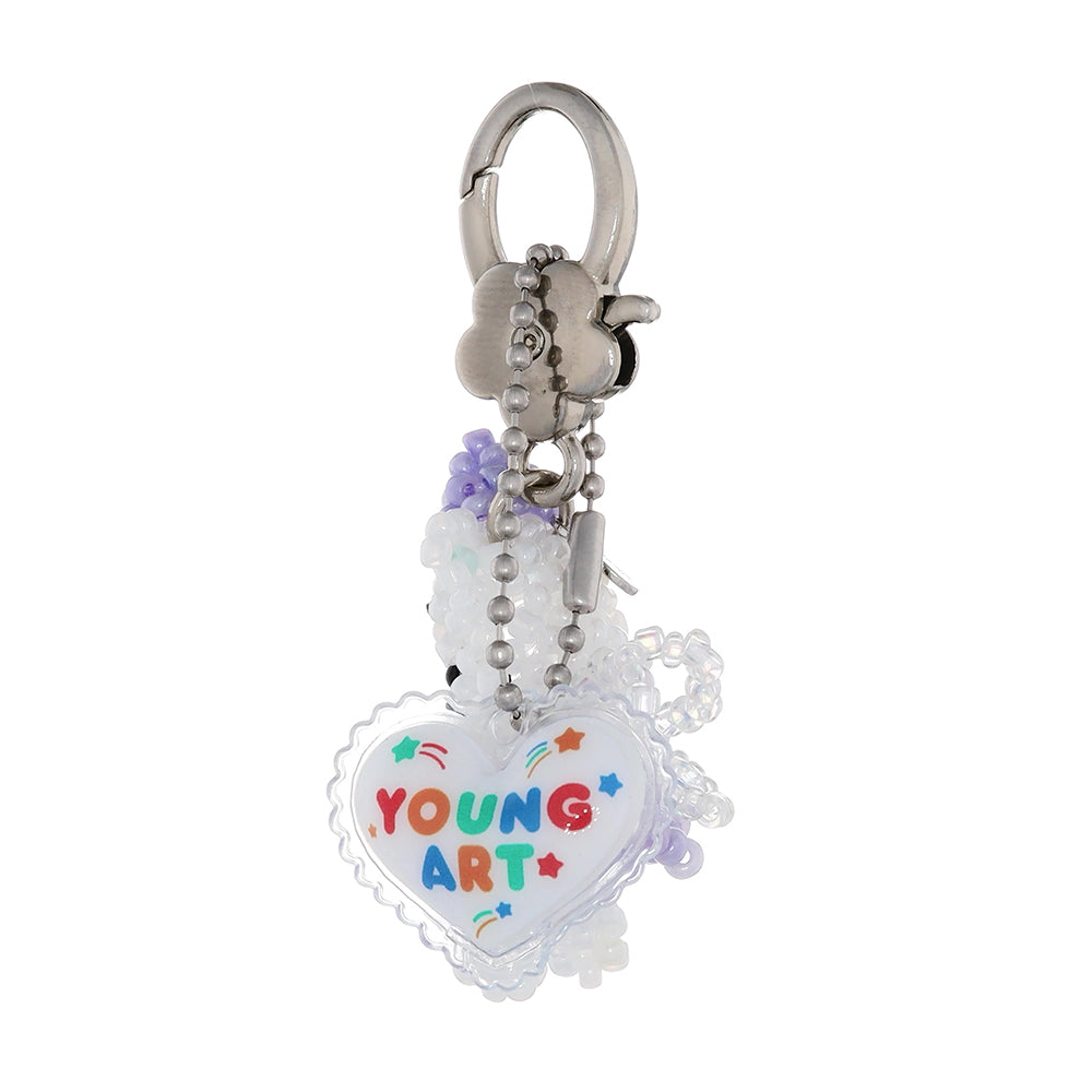 [X YOUNGART] Fairy POOKY Key Ring / ビーズキーリング