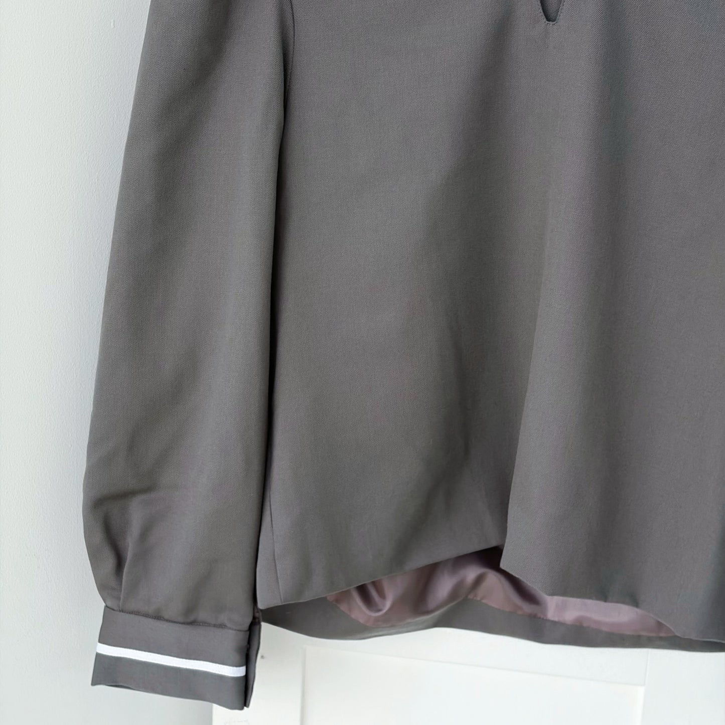 RANDOM TUCK SAILOR SHIRT / GRAY / ランダムタックセーラートップ
