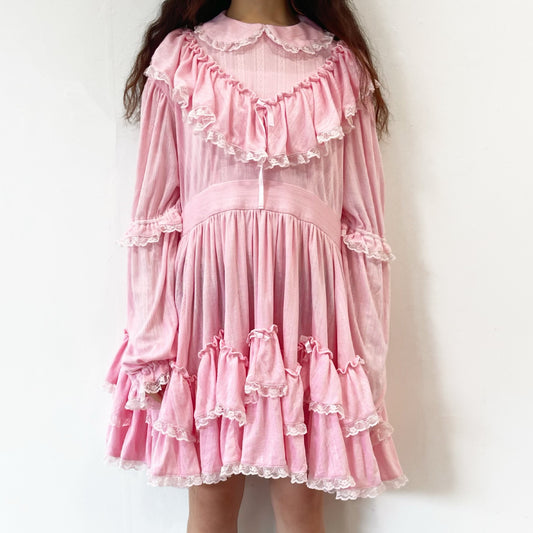SOFT LOLITA / PINK / フリルレースドレス