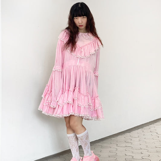 SOFT LOLITA / PINK / フリルレースドレス