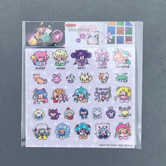 【oliwa】Mini elf sticker / ステッカー