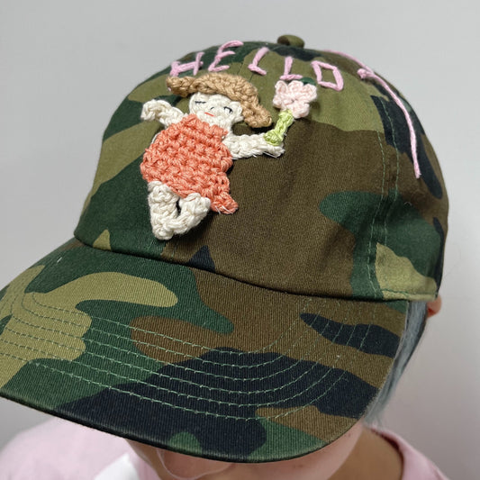Doll cap / Camo / ドールキャップ