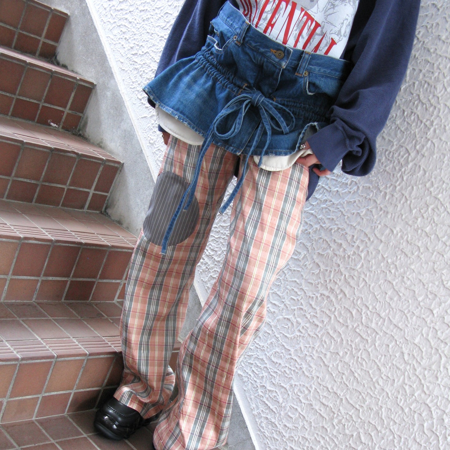 MINI DENIM SKIRT / BLUE / ミニデニムスカート