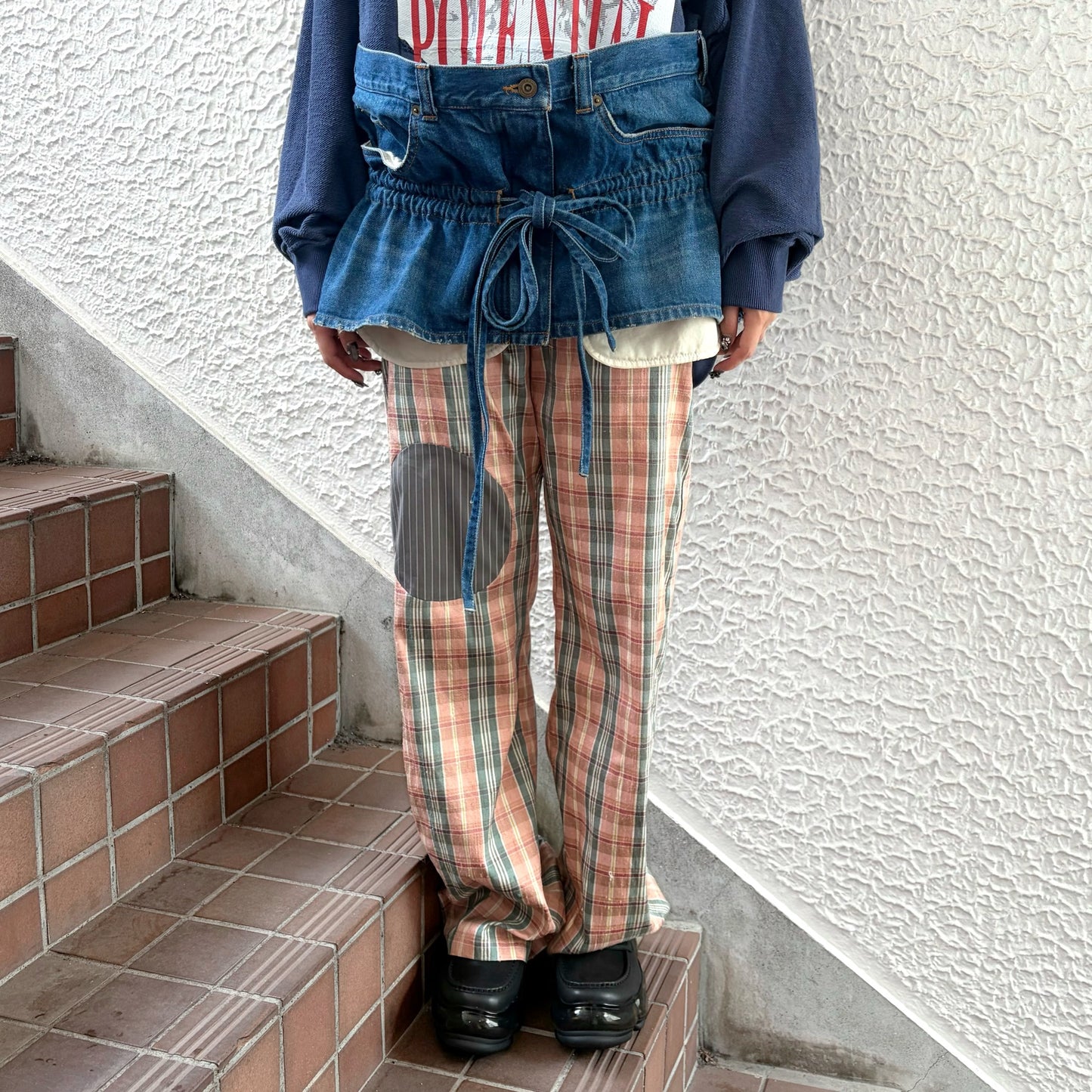 MINI DENIM SKIRT / BLUE / ミニデニムスカート