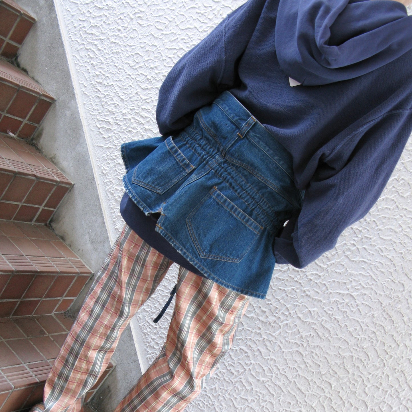 MINI DENIM SKIRT / BLUE / ミニデニムスカート