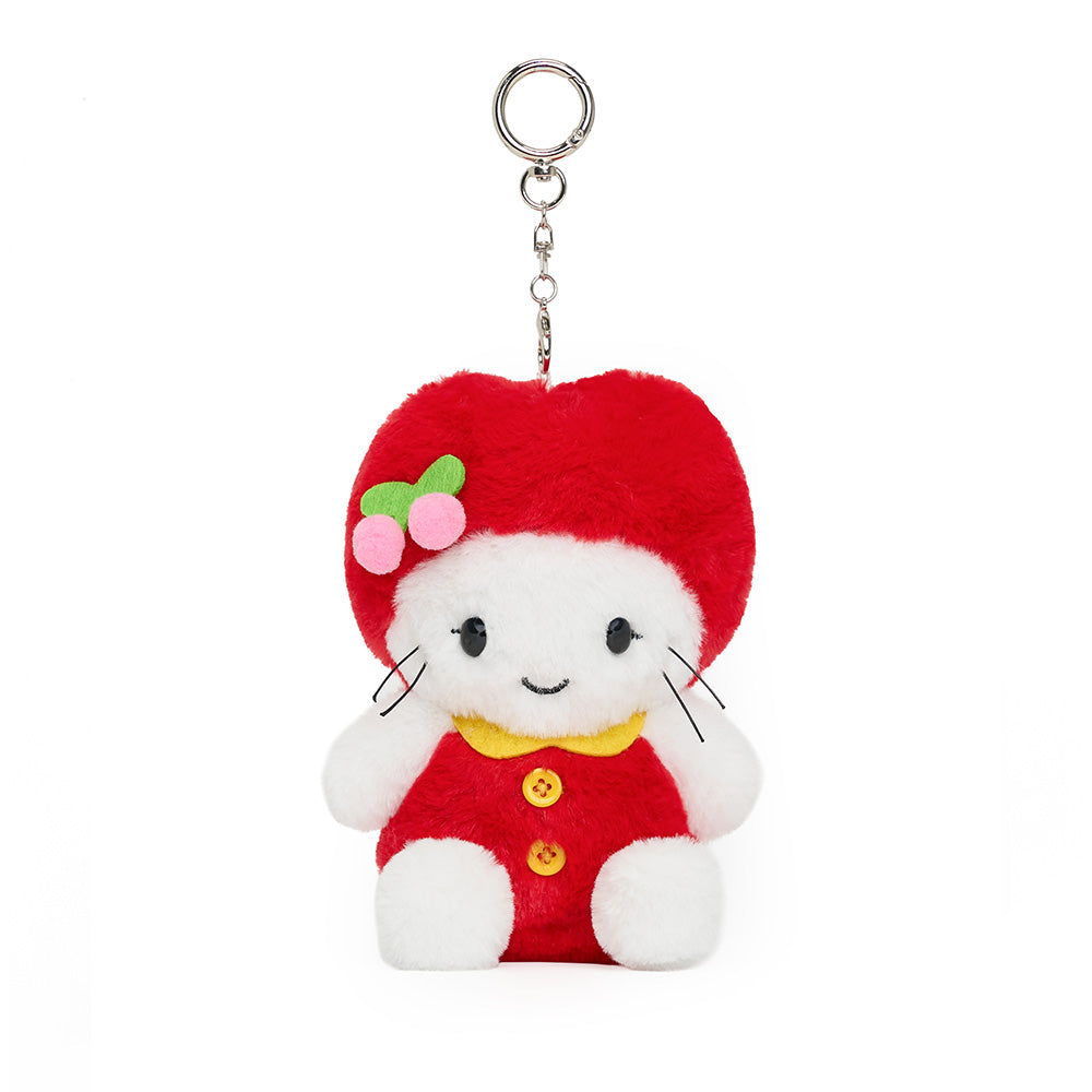 [X YOUNGART] CHERRY PET Doll Key Ring / ぬいぐるみキーリング