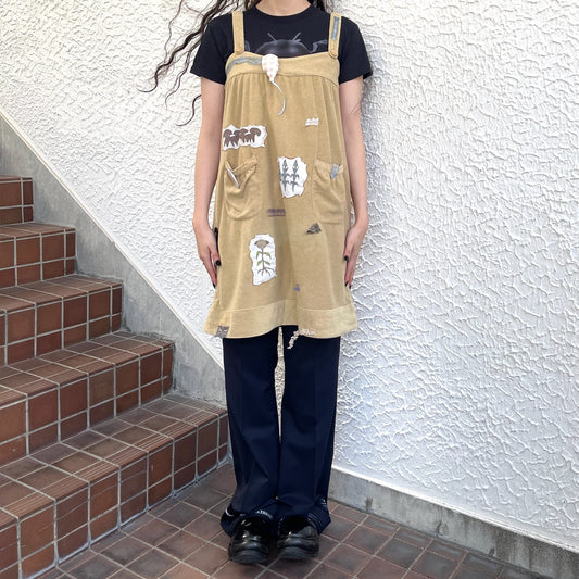 【trust teji 】Towel dress+ / Beige / タオルドレス