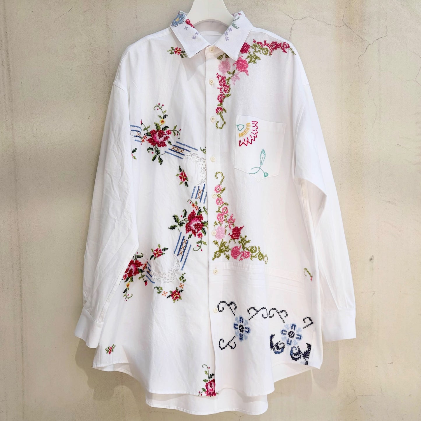 【SHEEP LIMITED】TABLE CLOTH LONG SLEEVE SHIRT / COLOR / テーブルクロスシャツ