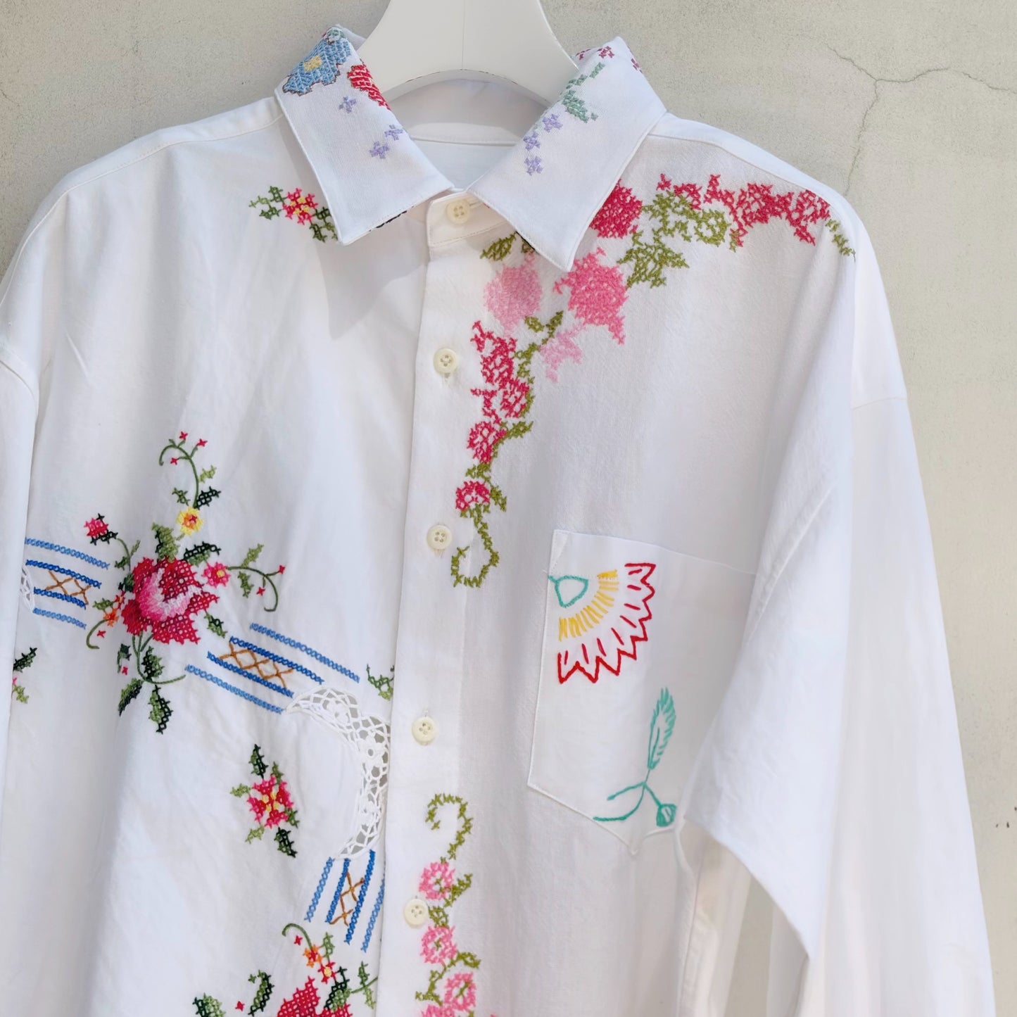 【SHEEP LIMITED】TABLE CLOTH LONG SLEEVE SHIRT / COLOR / テーブルクロスシャツ