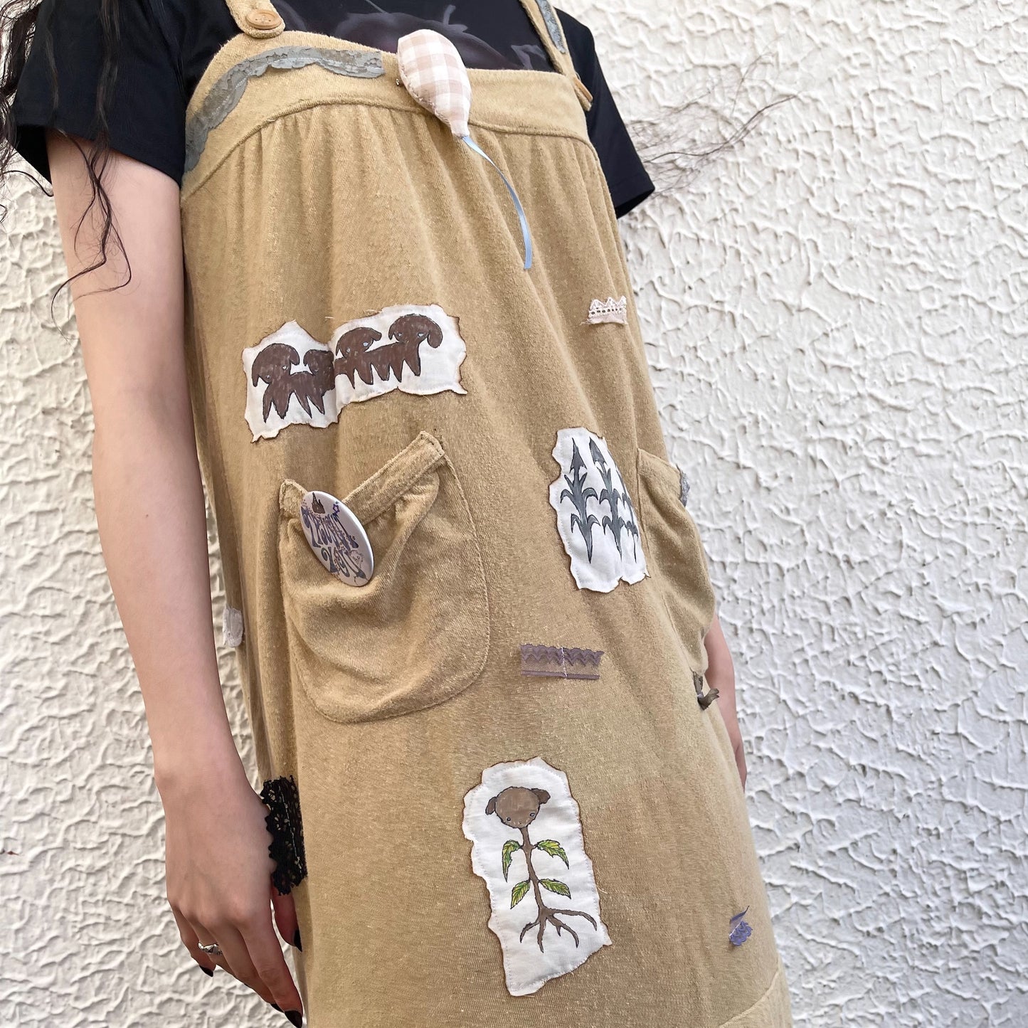 【trust teji 】Towel dress+ / Beige / タオルドレス