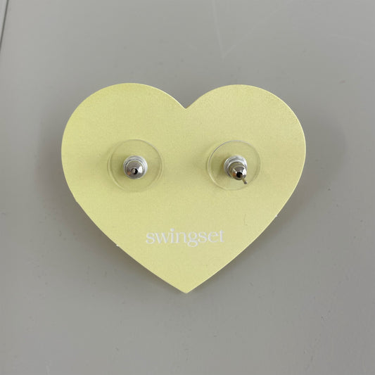 [X YOUNGART] JINI Beads Earrings / Yellow / ビーズピアス