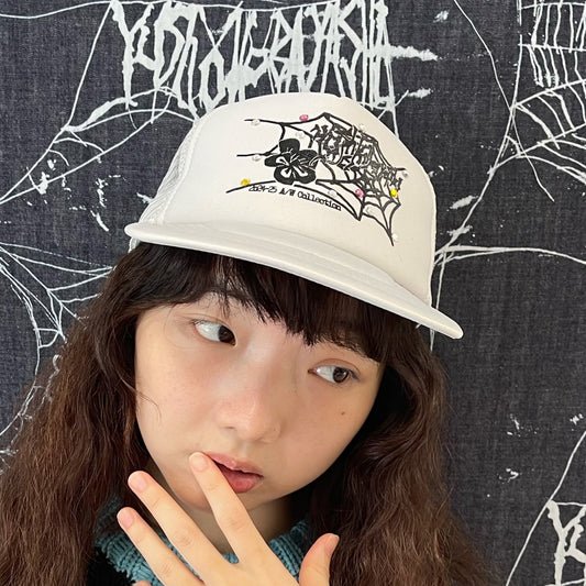 Crew cap / Gray / メッシュキャップ