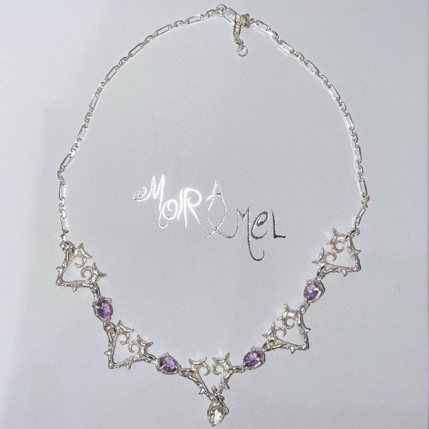 IN LIGHT&IN DARK / Amethyst＆Green Amethyst / ネックレス