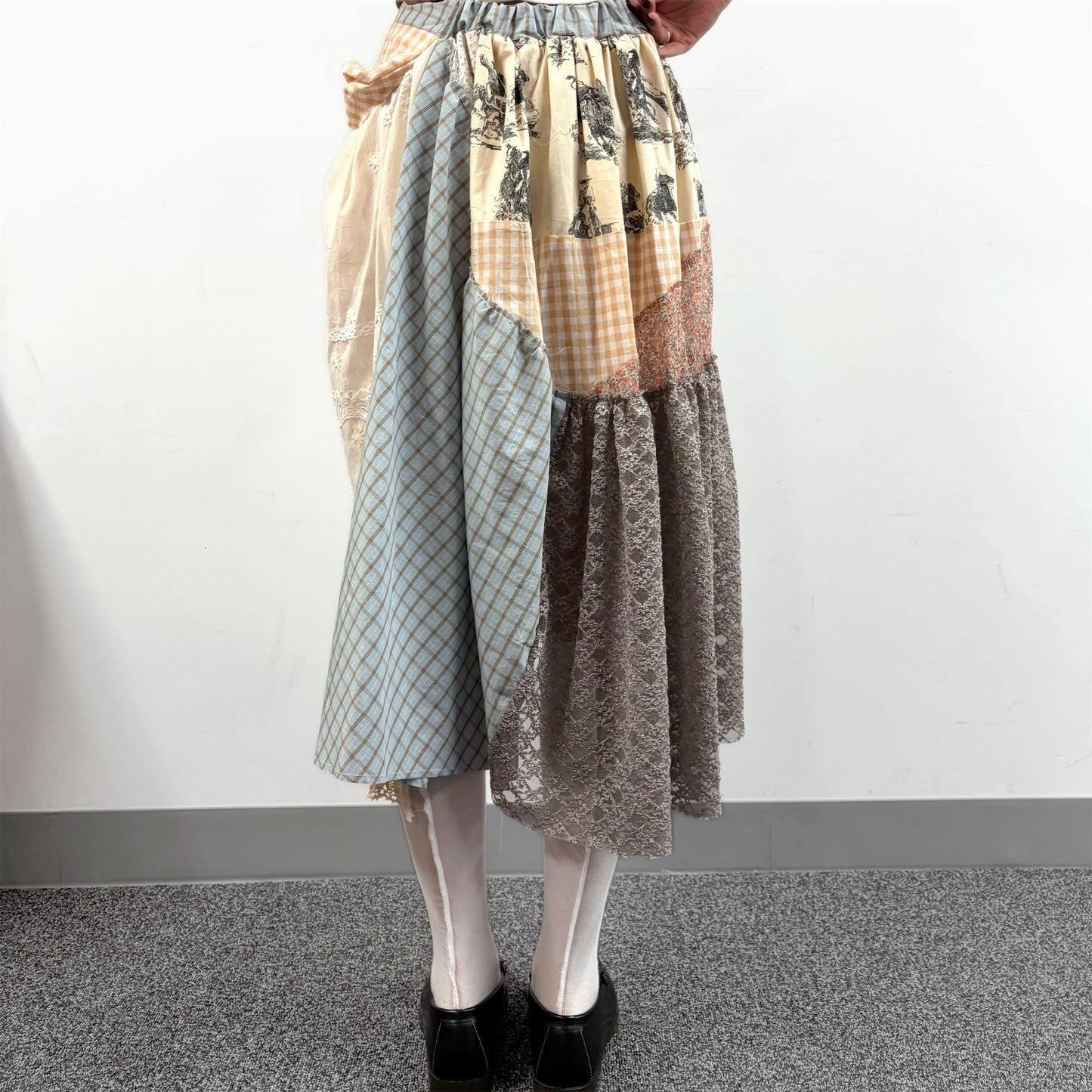 C skirt summer / B / パッチワークスカート