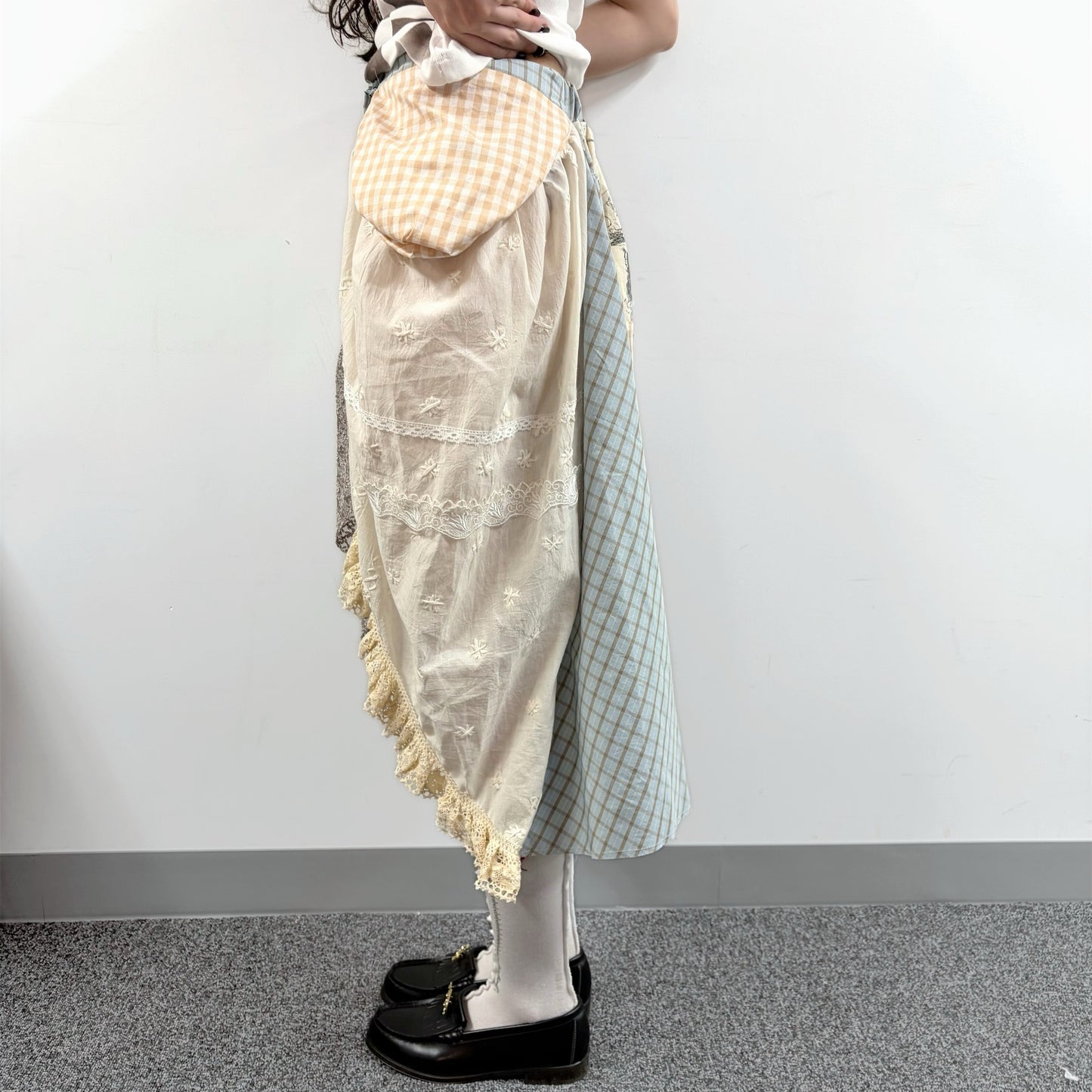 C skirt summer / B / パッチワークスカート