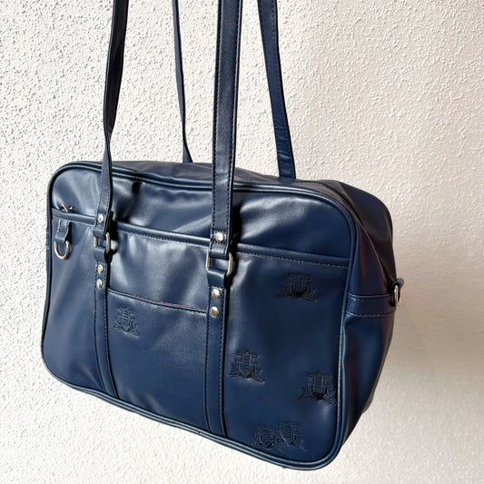 ABANDONED SCHOOL BAG / NAVY / ショルダースクールバッグ