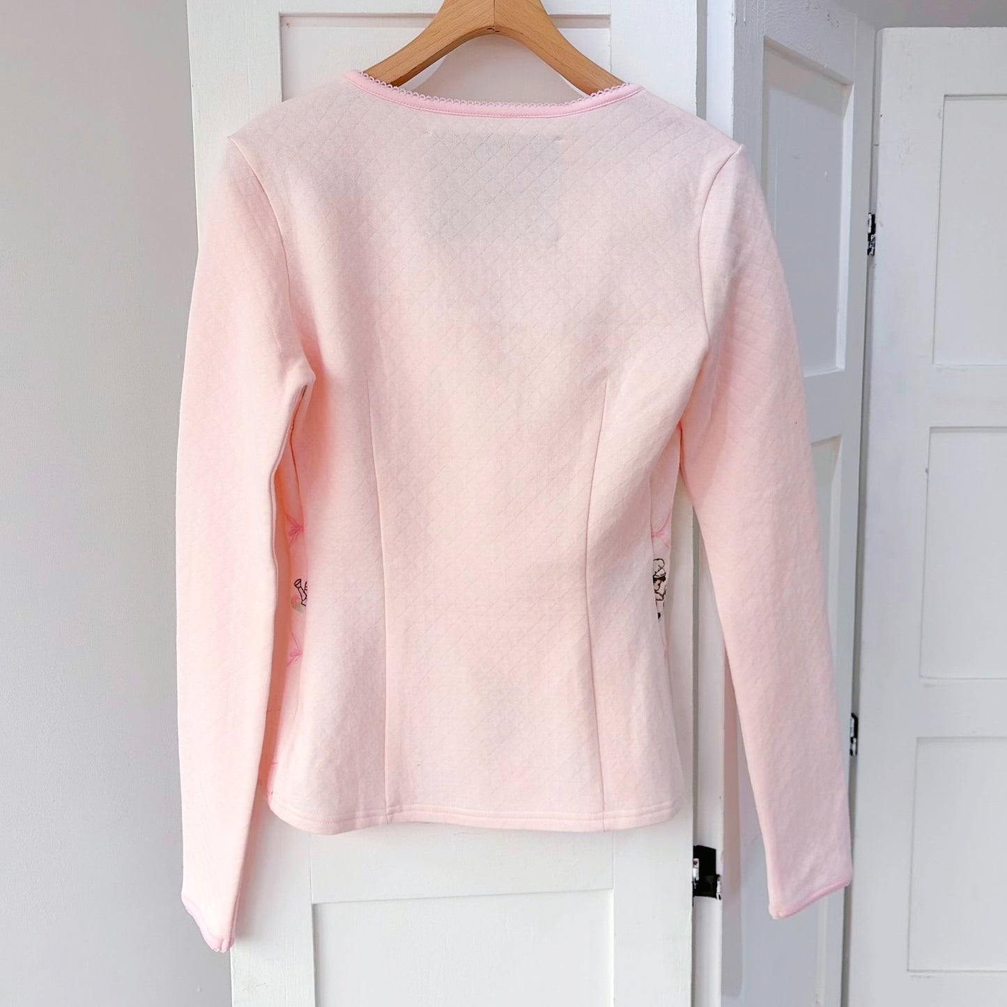 COUNTRY TOP / PINK / 刺繍トップ