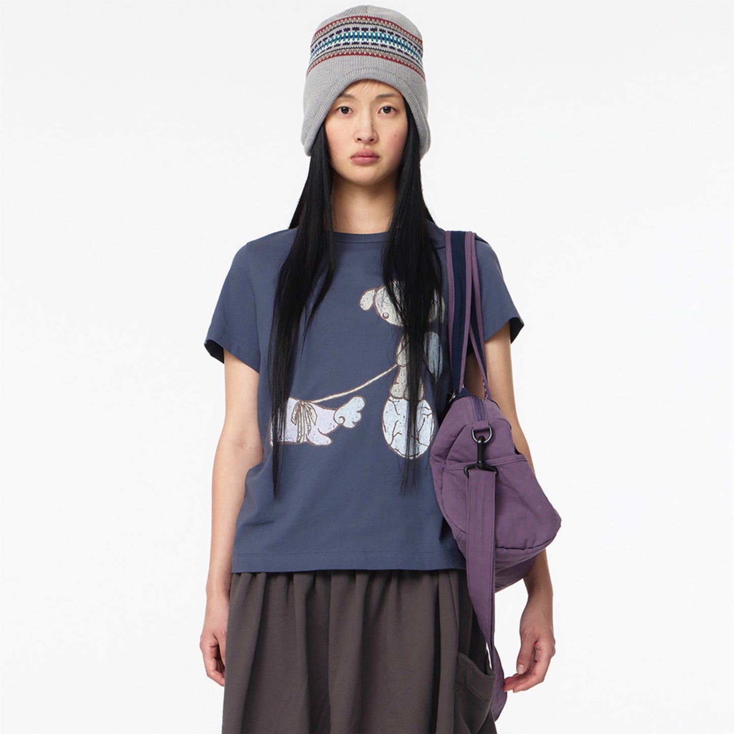 DUFFLE TWO-WAY CROSS BAG / PURPLE / 2WAYクロスバッグ